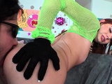 TRUE ANAL Stella Luxx’s stellar gapes