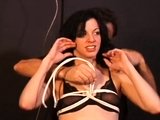 Gf is using a sex-toy to make herself cum