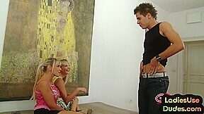 Deviant strapon lovers pegging incel