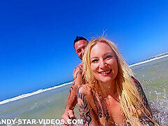 Andy Star In Outdoor-sex Deutsche Skinny-milf Hat Sex Am Strand