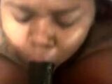 Big Titty Queen Works Hard For Facial