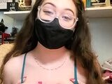 Brunette Solo Webcam Masturbation