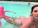 Close up pussy video of brunette model
