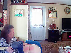 Joey Gets A Paddling!