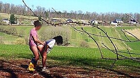 on s envoie en l air sur les hauteurs du village
