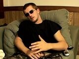 Solo guy uses cock to costume his raunchy fantasies at home