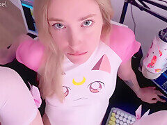 Stepsister Is Engaged In Webcam! With Loly Nebel