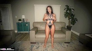 Anal Toy Leaves Claire Blacks Butthole Begging For Cock