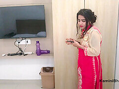 Hot Indian homemade fuck she cums in missionary and begs for more in doggy