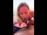 Natalia Queen – POV BBC Face Fucking In Public Beach