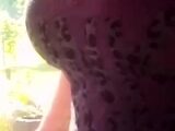 Big boobs on blonde mature