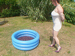 Bound & Fucked In Plum Jam Pt1 – MaryBitch