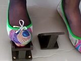 Close up foot fetish on cam