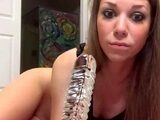 Stacked brunette goes solo toys and masturbation