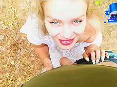 A Married Slut Got Lost In The Woods, I Helped Her Find A Dick And Fucked Her With Verified Amateurs And Swife Katy