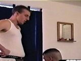 Real amateur straight got blowjob by gay
