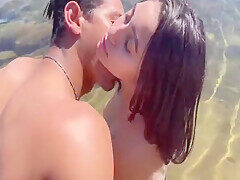 Shy Young Girl Fucking With A Man With A Thick Dick On The Banks Of The So Francisco River