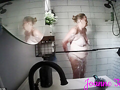 Found Hidden Cam Footage of My Mom Mrs. Joanne Tanner the Real Public Schoolteacher in the Shower on my Dad’s Computer