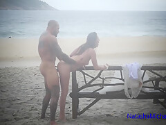 Public Beach Fuck – Real Amateur Couple – Renewing Vows And Beach Sex