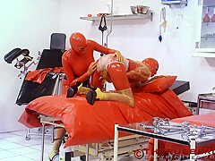 Gentle Fetish Anal Actions With Latex And Bdsm