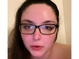 Hot brunette from squirt masturbating on webcam