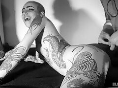 I Cum On Beka While Ed Fucks Her Ass – French Passionate Threesome