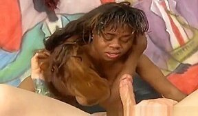 Black Ghetto Trash Sasha White Gagging At Rough