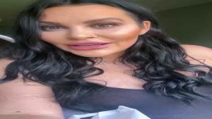 Cute curly brunette solo webcam masturbation