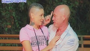 Outdoor Public Sex In The Public Park With Cum On Her Ass