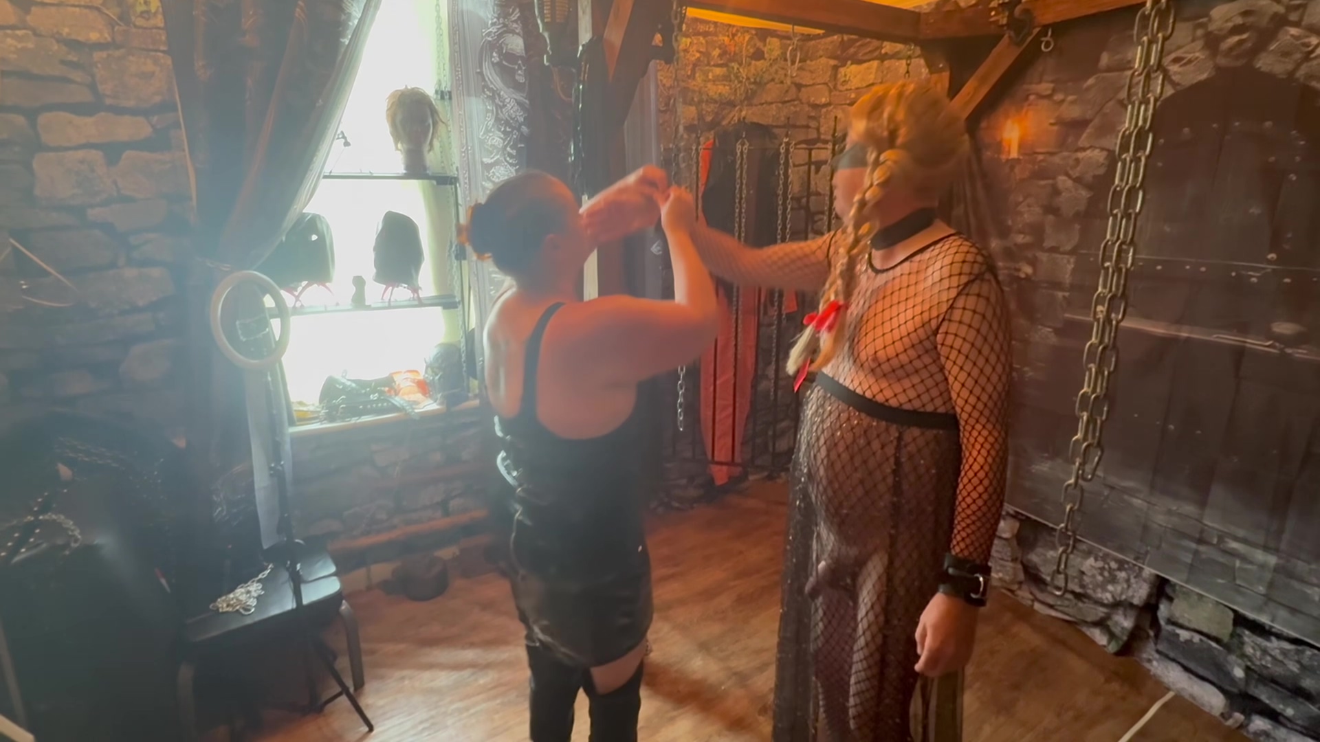 :- Domina Satana And Her Slave Called Slave Andrew