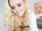 Euro Blonde Solo Masturbation