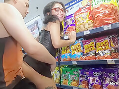 Sweet Hole In Mexican Whore Couldnt Pay For The Beers And Had To Pay With A Rough Fuck Inside The Store