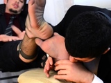 Unexpected Feet Desire On Set
