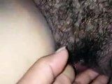 Amateur blowjob and cumload from a hairy fat dude