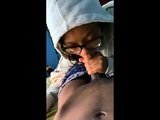 Amateur close up blowjob and facial