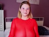 Great Big Boobs On Masturbating Redhead