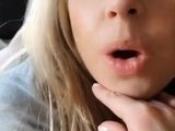 Lovely Blonde With Tight Pussy Masturbate Solo