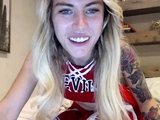 MissIvyDoll – Live Cheerleader Tease