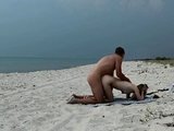 Real public beach fun