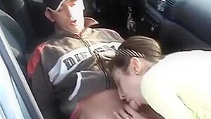 Romanian Gypsy Street Hooker Fuck In Public Truck Parking