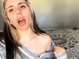 Solo Amateur Blonde Teen Homemade Pussy Masturbation