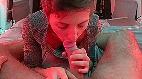 une pipe douce et tendre de sa nana