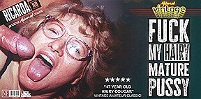 Young Guy Fucking Mature Hairy Nympho Ricarda In This Amateur Vintage Adult Classic