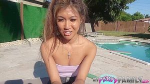 Asian Teen 18+ Step-cousin Is Homesick For Thick Dick