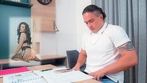 Caught A student 18+ Jerking Off To Her Photos