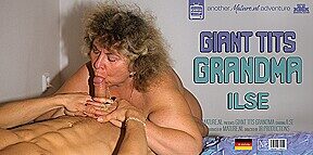 Bbw Giant Tits Grandma Ilse Gets Her Hairy Pussy Fucked By A Toyboy
