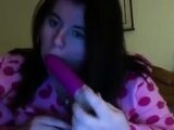 BBW with Big Tits Spreads Her Ass on Webcam