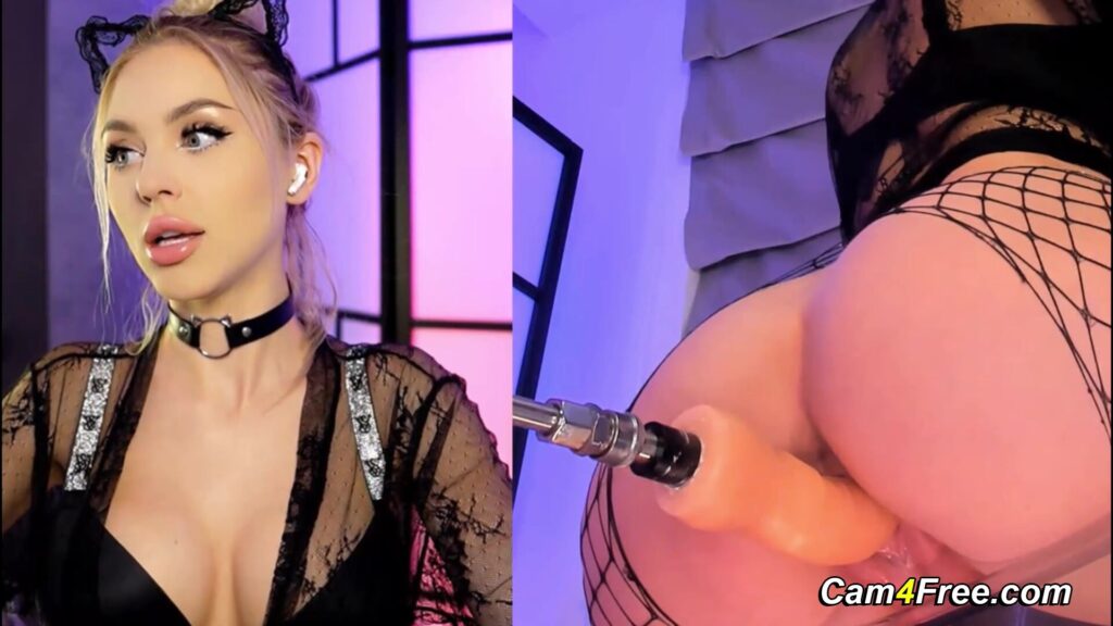 Beautiful Blonde Plays with Her Wet Pussy