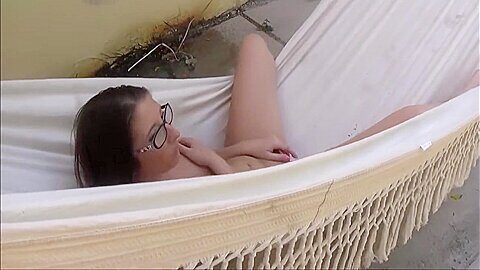 Big Stepbrother Cums Inside Nerdy Stepsister