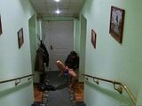 HCM Caught Masturbating Orgasms In Hallway